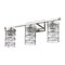 Z-Lite Archer 3 Light Vanity, Polished Nickel & Clear 344-3V-PN - alternate 6